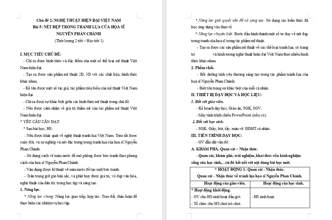 Nét đẹp trong tranh lụa của họa sĩ Nguyễn Phan Chánh