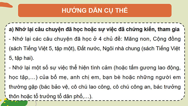 PowerPoint Tiếng Việt 5 Ôn tập cuối năm học (Tiết 2)