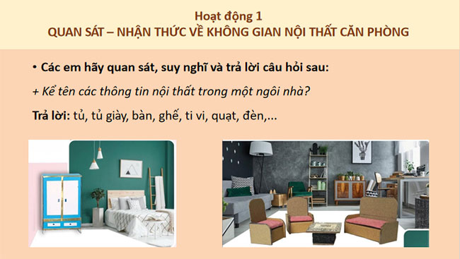 Thiết kế mô hình căn phòng