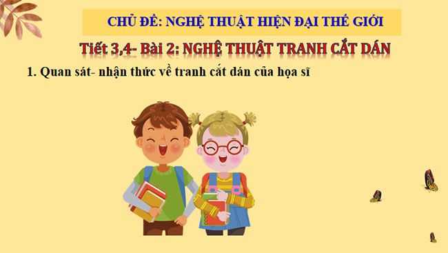 Nghệ thuật tranh cắt dán Collage art