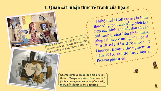 Nghệ thuật tranh cắt dán Collage art