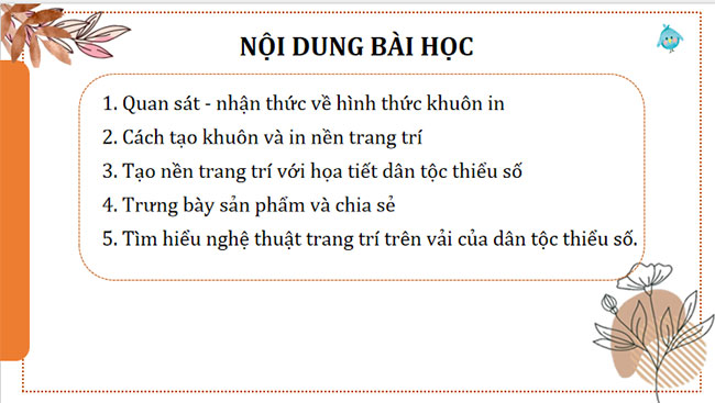 Tạo mẫu nền trang trí với họa tiết dân tộc thiểu số Việt Nam