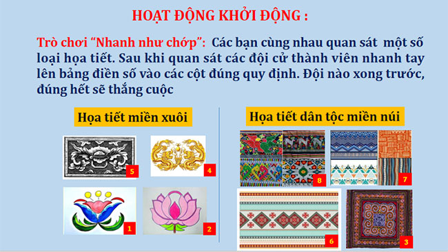 Thiết kế trang phục với họa tiết dân tộc