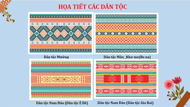 Thiết kế trang phục với họa tiết dân tộc