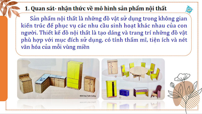 Thiết kế sản phẩm nội thất