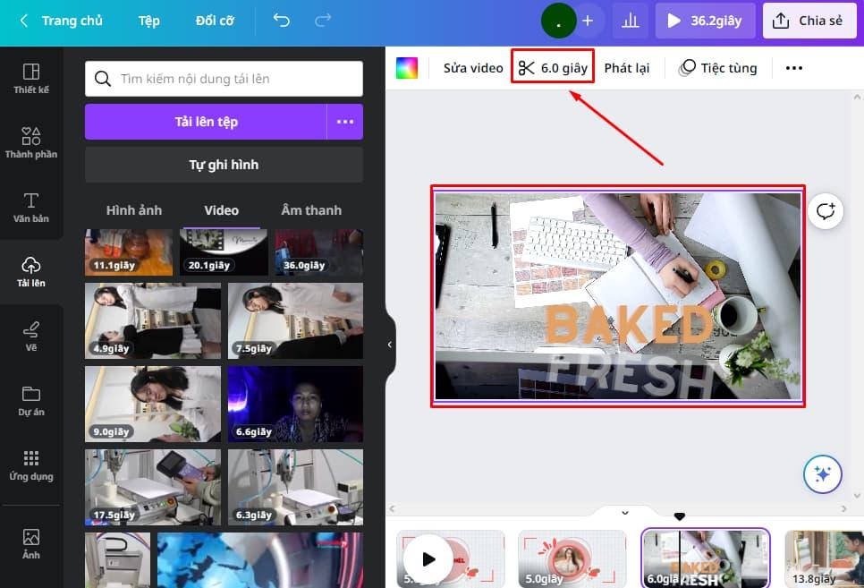 Cắt ngắn thời lượng của video