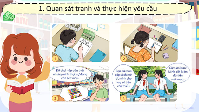 PowerPoint Đạo đức 5 Em sử dụng tiền hợp lí