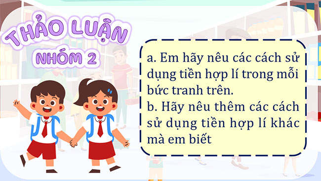 PowerPoint Đạo đức 5 Em sử dụng tiền hợp lí