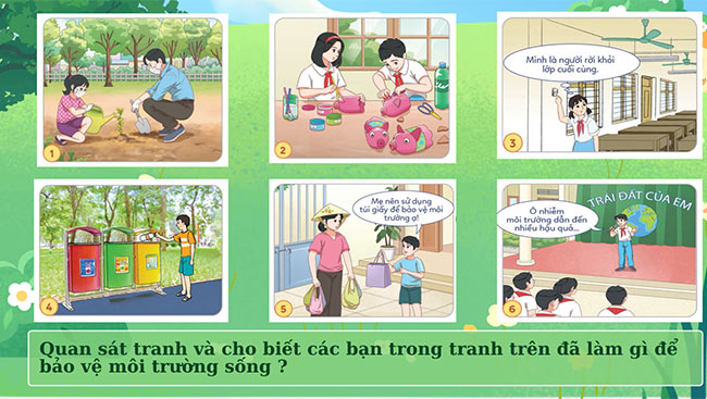 PowerPoint Đạo đức 5 Em bảo vệ môi trường sống