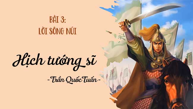 PowerPoint Ngữ văn 8 Bài 3 Hịch tướng sĩ