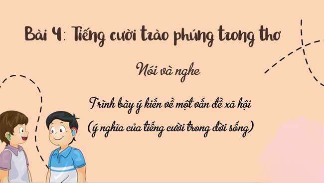 PowerPoint Ngữ văn 8 Bài 4 Nói và nghe