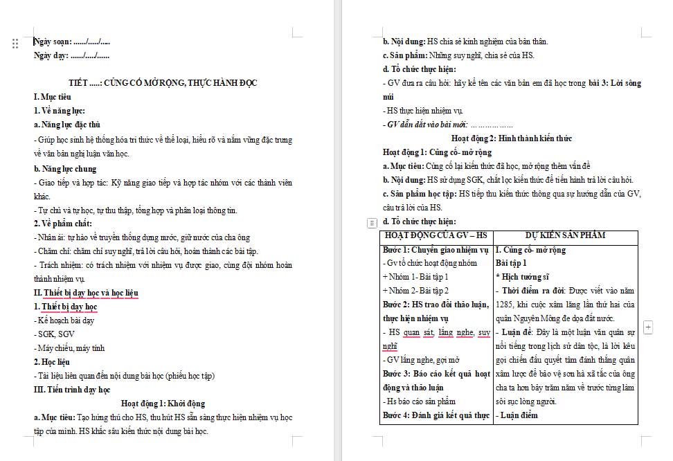 Giáo án PowerPoint Ngữ văn 8 Bài 3: Củng cố mở rộng