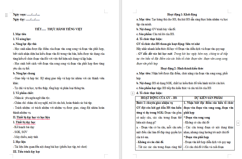 Ngữ văn 8 Bài 3: Thực hành tiếng Việt trang 68