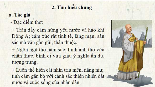 PowerPoint Ngữ văn 8 Bài 2 Thiên Trường vãn vọng