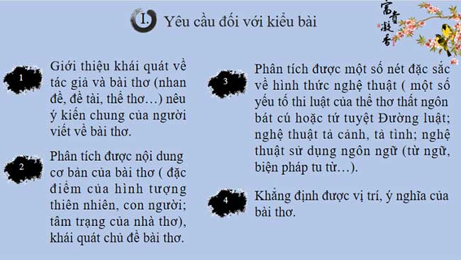 PowerPoint Ngữ văn 8 Bài 2 Viết bài văn phân tích một tác phẩm văn học