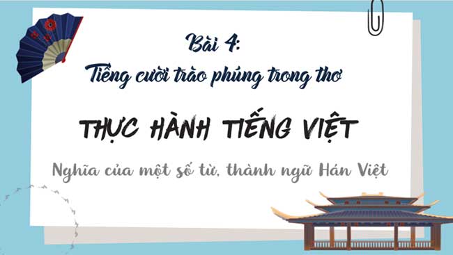 PowerPoint Ngữ văn 8 Bài 4 Thực hành tiếng Việt trang 84