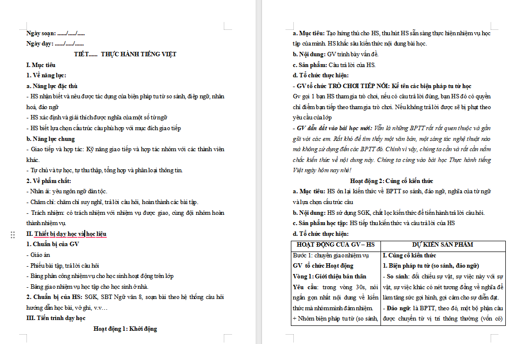 Thực hành tiếng Việt trang 48