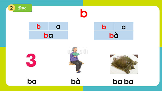 PowerPoint Tiếng Việt 1 Bài 2: B, b, `