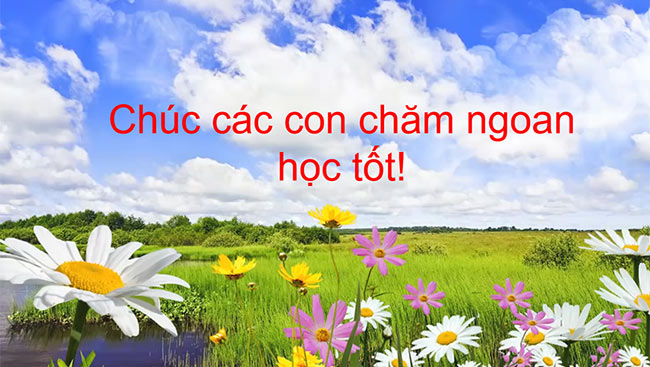 PowerPoint Tiếng Việt 1 Chào em vào lớp 1