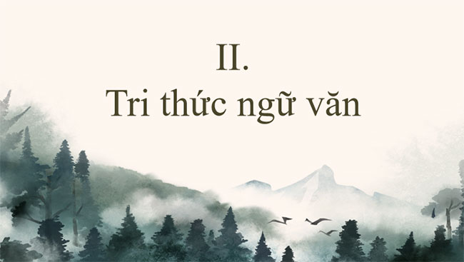 Giáo án PowerPoint Ngữ văn 8 Bài 6: Tri thức ngữ văn