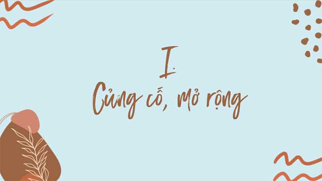 Giáo án PowerPoint Ngữ văn 8 Bài 5: Củng cố mở rộng