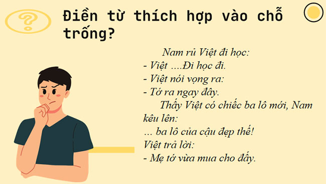 Giáo án PowerPoint Ngữ văn 8 Bài 6: Thực hành tiếng Việt trang 23