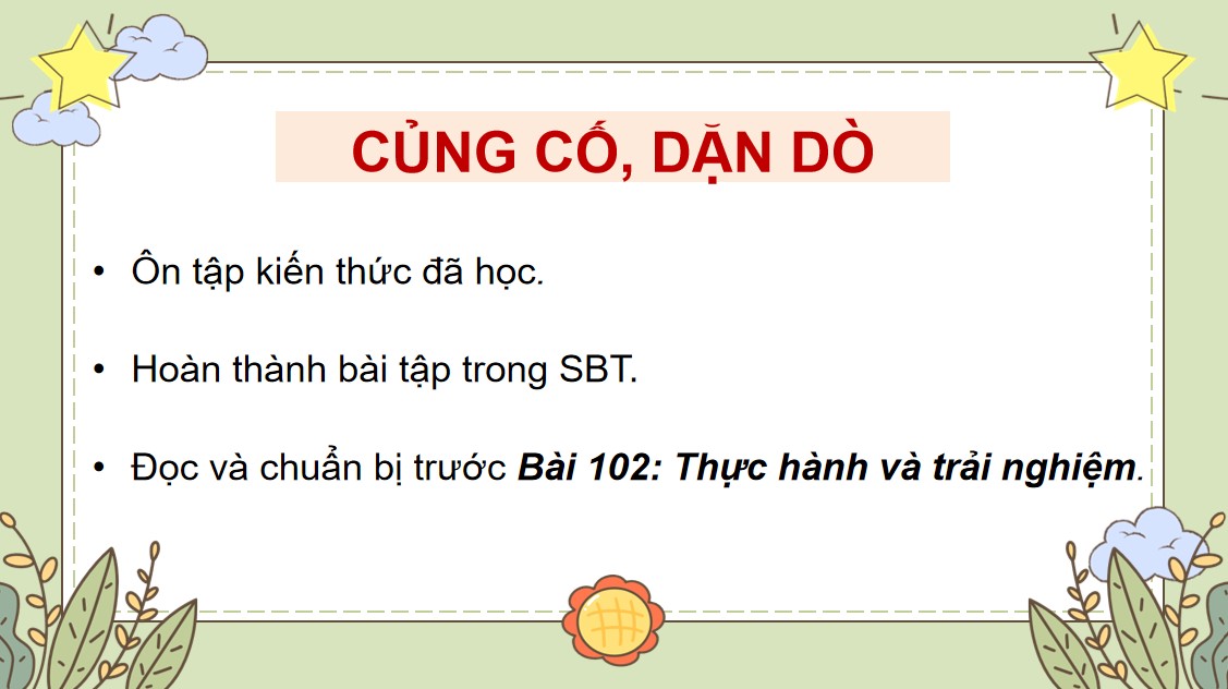 PowerPoint Toán 5 Chân trời sáng tạo Bài 101