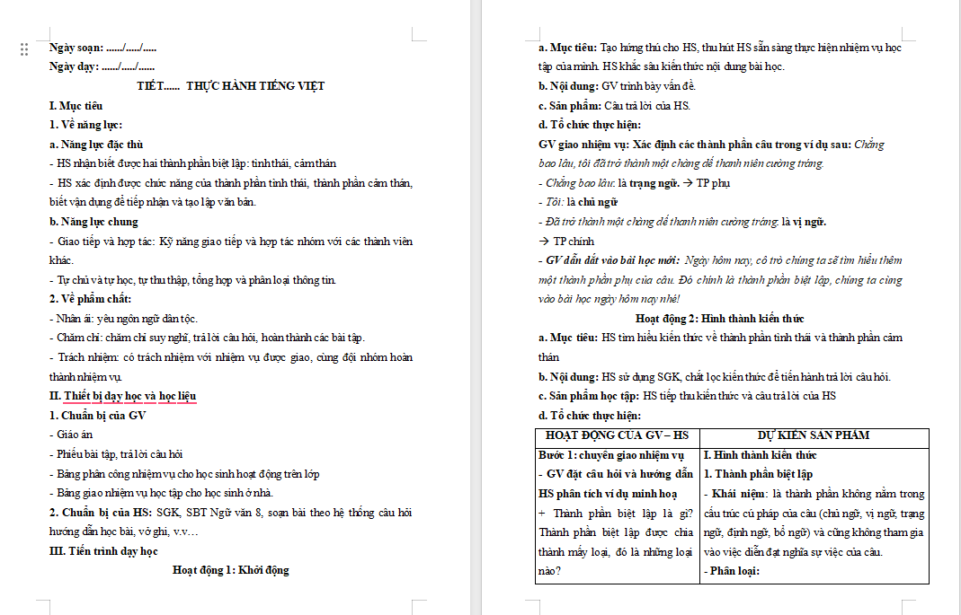 Thực hành tiếng Việt trang 66