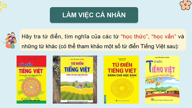 PowerPoint Tiếng Việt 5 Mở rộng vốn từ Học hành