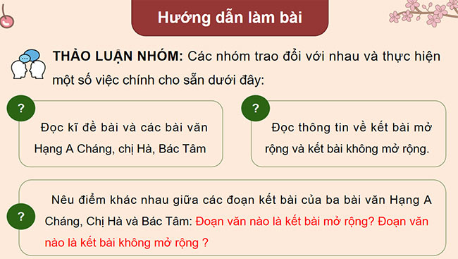 PowerPoint Tiếng Việt 5 Luyện tập tả người (Viết kết bài)