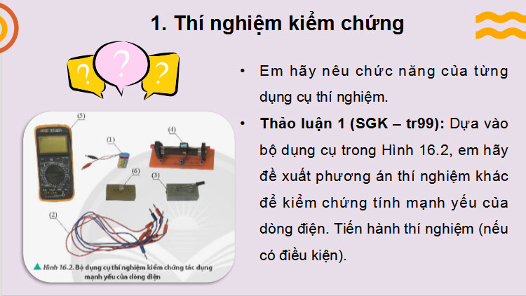 Giáo án PowerPoint Vật lí 11 Bài 16 CTST
