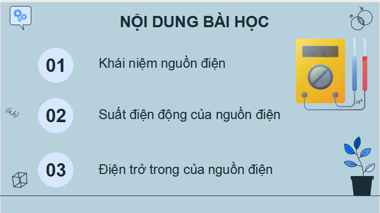 Giáo án PowerPoint Vật lí 11 Bài 18 CTST