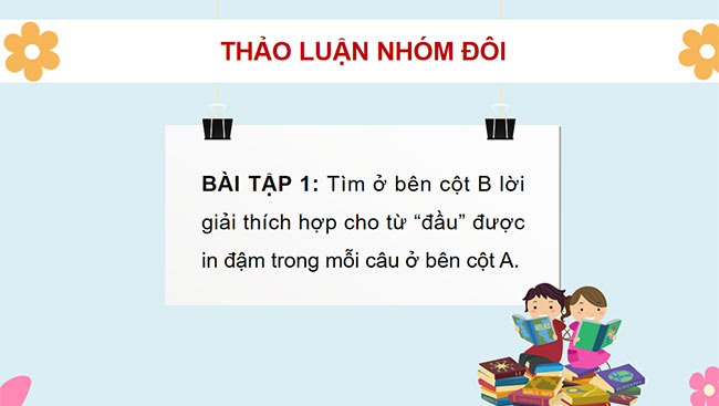 PowerPoint Tiếng Việt 5 Luyện tập về từ đa nghĩa