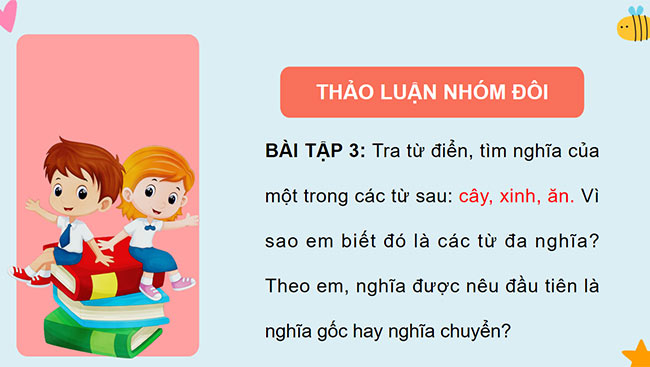 PowerPoint Tiếng Việt 5 Luyện tập về từ đa nghĩa