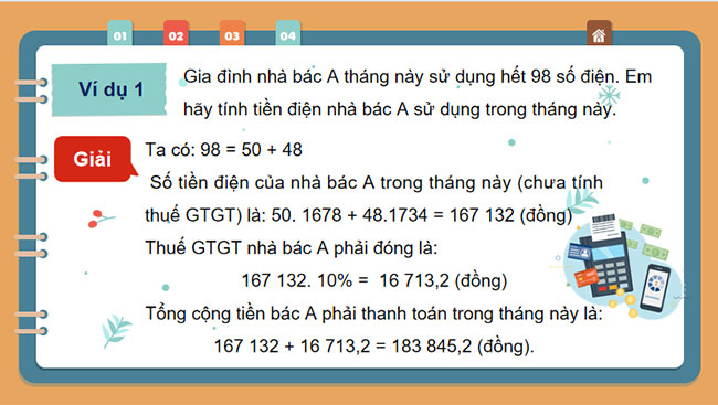 Thực hành tính tiền điện