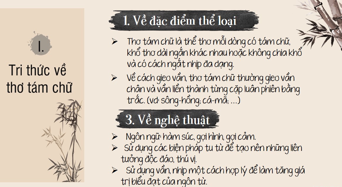 Giáo án PPT Văn 9 CTST Bài Làm một bài thơ tám chữ