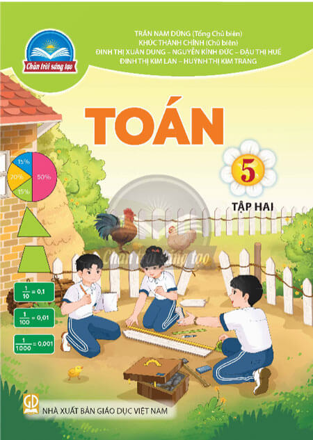 Sách giáo khoa Toán 5 tập Hai- Chân trời sáng tạo