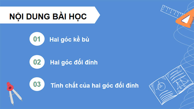 Các góc ở vị trí đặc biệt