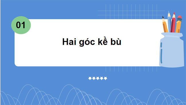 Các góc ở vị trí đặc biệt