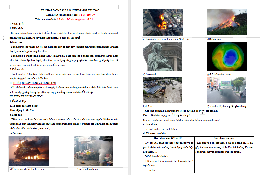 Ô nhiễm môi trường