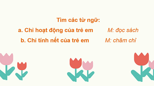 PowerPoint Tiếng Việt 2 Mở rộng vốn từ Trẻ em