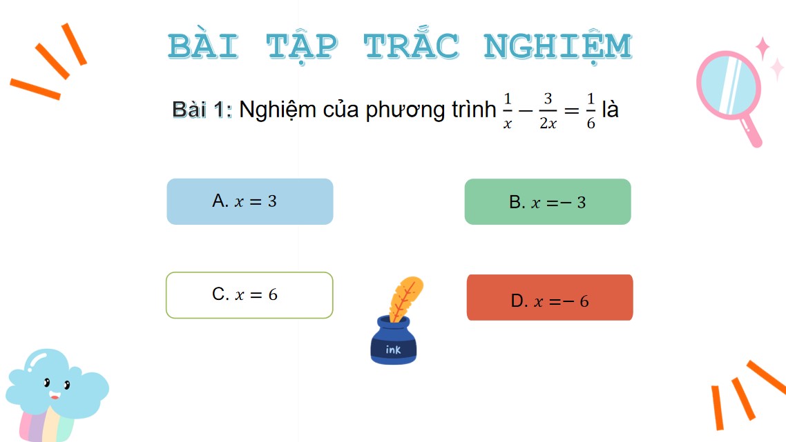 PowerPoint Toán 9 Cánh Diều Bài tập cuối chương I