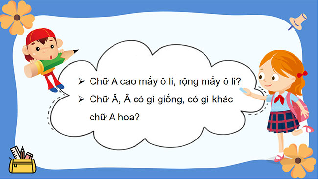 PowerPoint Tiếng Việt 3 Ôn chữ viết hoa A, Ă, Â