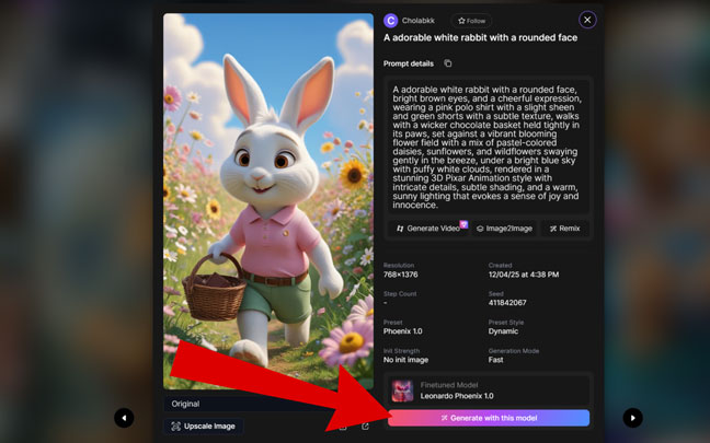 Chọn phong cách hình ảnh bạn mong muốn