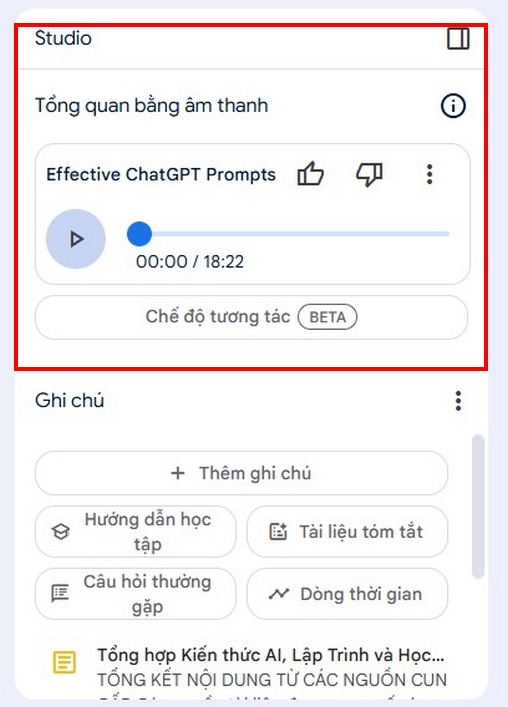 Nghe và tương tác với cuộc trò chuyện