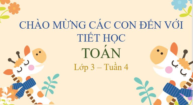 Bài 9: Bảng nhân 6, bảng chia 6