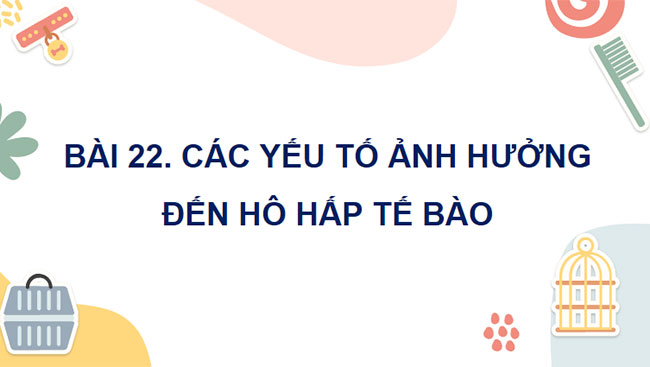 Giáo án PowerPoint Khoa học tự nhiên 7 Cánh diều Bài 22