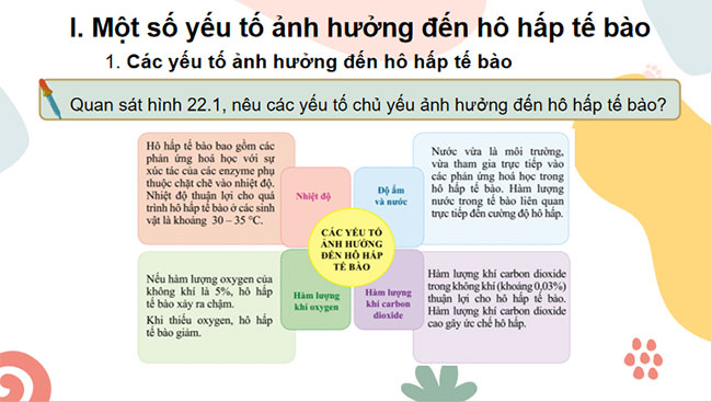 Giáo án PowerPoint Khoa học tự nhiên 7 Cánh diều Bài 22