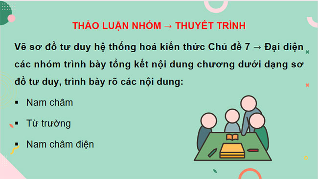 Giáo án PowerPoint Khoa học tự nhiên 7 Cánh diều Bài tập Chủ đề 7