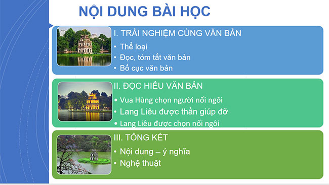 PowerPoint Ngữ văn 6 Bài 1: Bánh chưng, bánh giầy